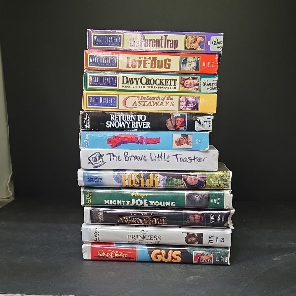 Disney Classic VHS Collection 12 Movies